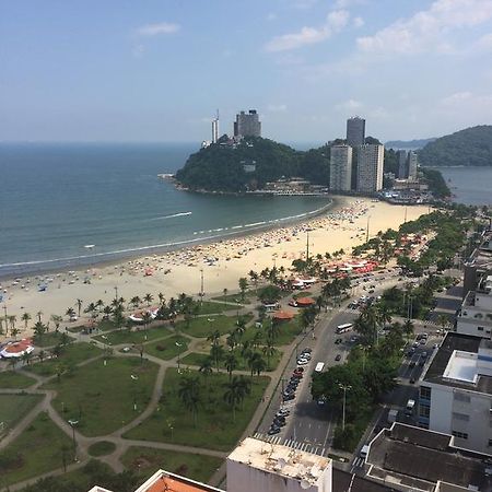 Apartamento Praia Do Itarare São Vicente Exteriör bild