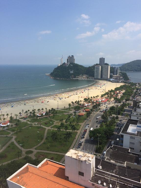 Apartamento Praia Do Itarare São Vicente Exteriör bild