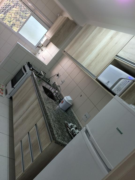 Apartamento Praia Do Itarare São Vicente Exteriör bild