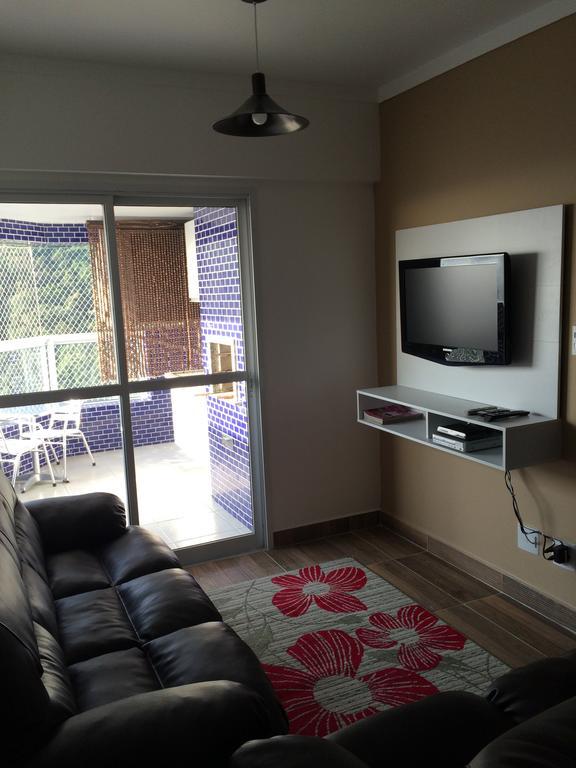 Apartamento Praia Do Itarare São Vicente Exteriör bild