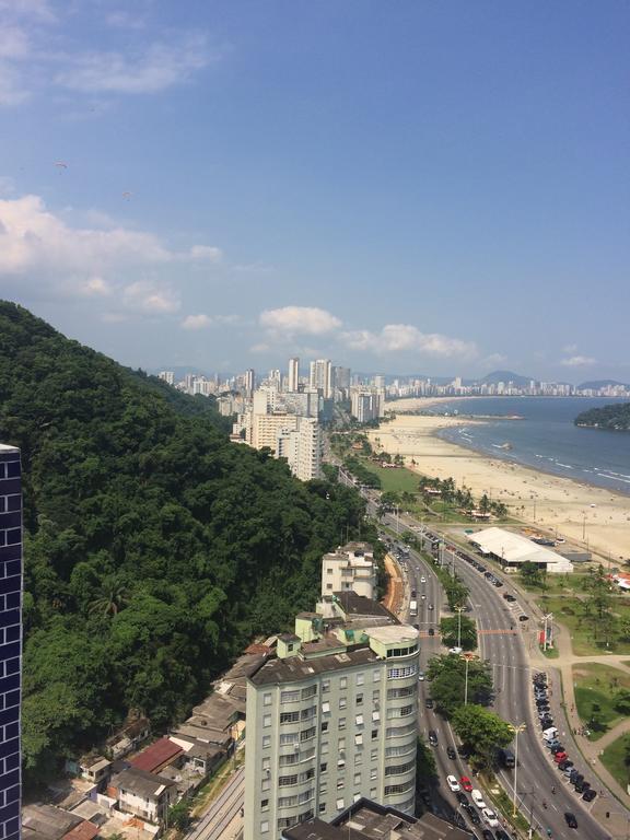 Apartamento Praia Do Itarare São Vicente Exteriör bild