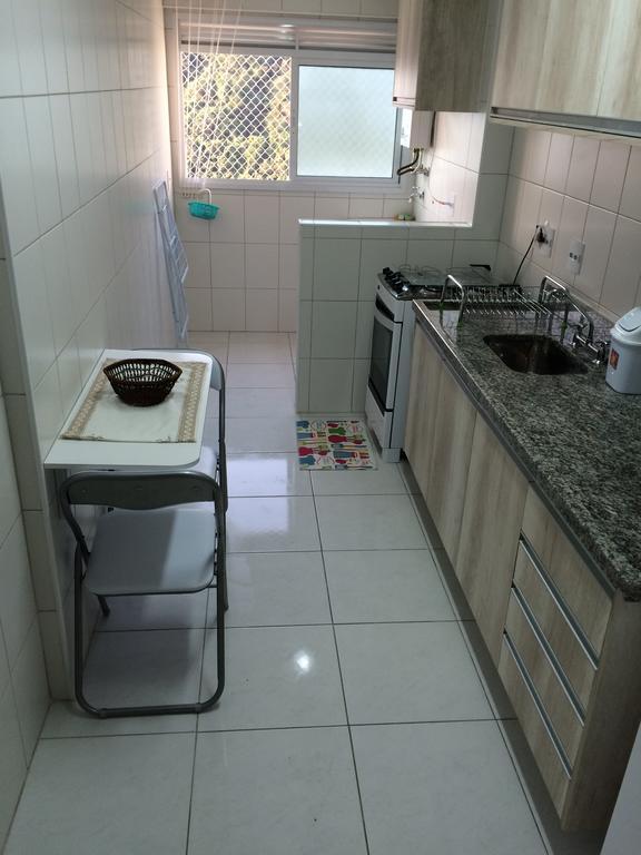 Apartamento Praia Do Itarare São Vicente Exteriör bild