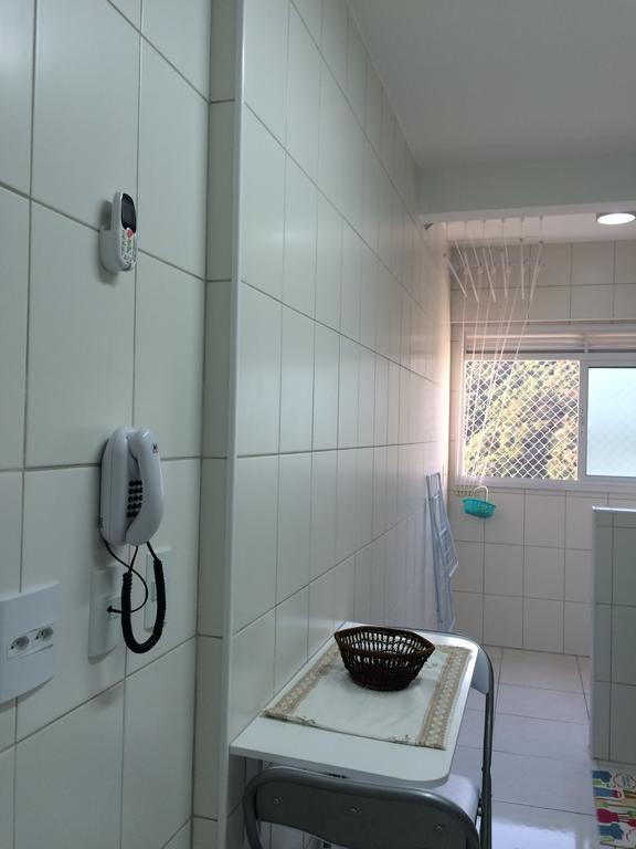Apartamento Praia Do Itarare São Vicente Exteriör bild