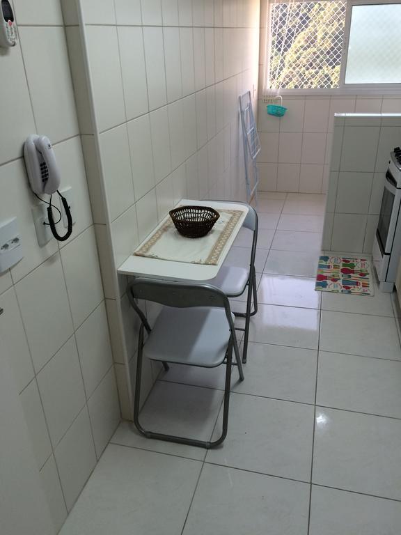 Apartamento Praia Do Itarare São Vicente Exteriör bild