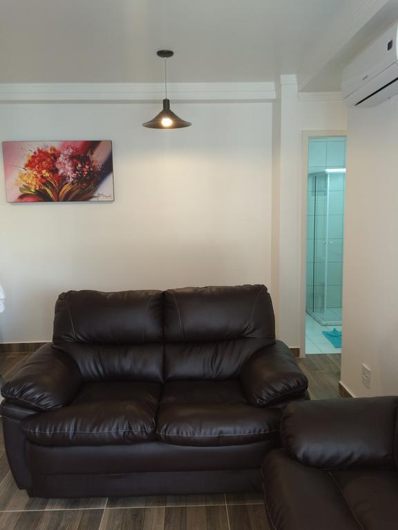 Apartamento Praia Do Itarare São Vicente Exteriör bild