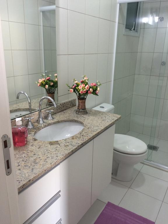 Apartamento Praia Do Itarare São Vicente Exteriör bild