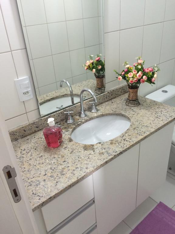 Apartamento Praia Do Itarare São Vicente Exteriör bild
