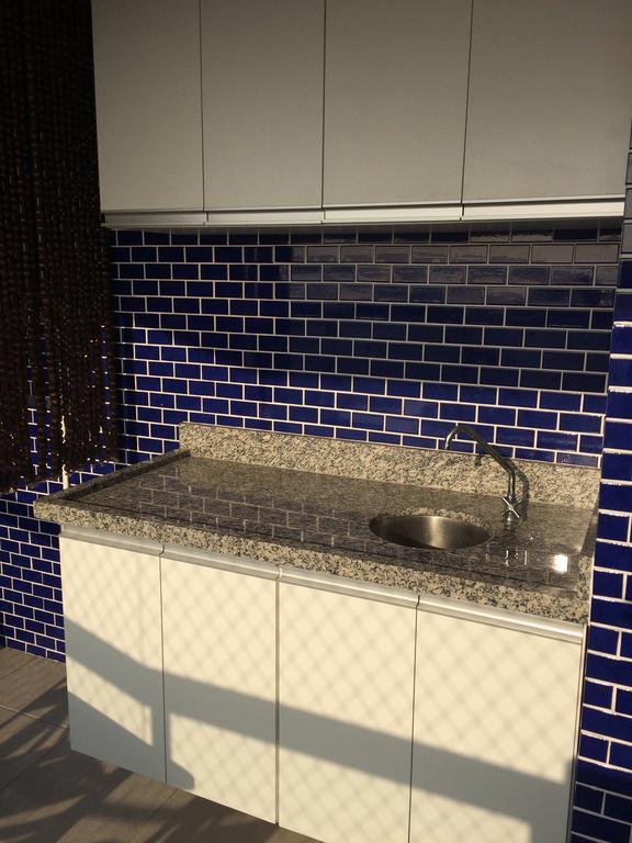 Apartamento Praia Do Itarare São Vicente Exteriör bild